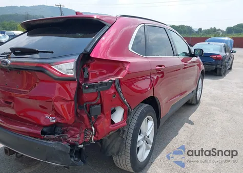 2015 Ford Edge Sel z USA, uszkodzony, nr VIN 2FMTK4J86FBB99058